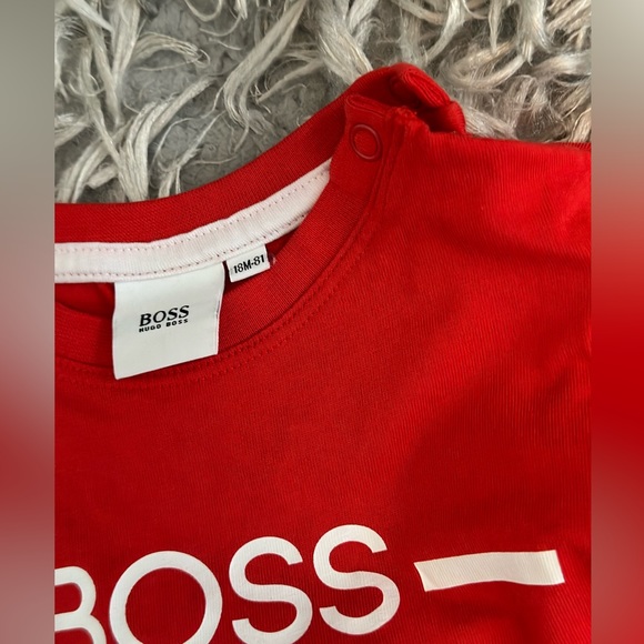 Baby Hugo Boss t shirts (set of 2) Red and Navy. - Picture 2 of 5